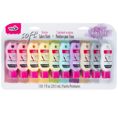 TULIP Fabric Paint  1 Fl Oz (Pack of 10)  Pastels