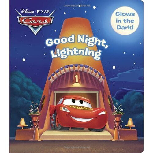 Good Night, Lightning (Disney/Pixar Cars) (Glow-In-The-Dark Board Book)