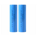 (Flat) 2X Rechargeable 18650 Battery 2200mAh 3.7V Li-ion Batteries