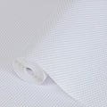 Hersvin Drawer Liners Shelf Mats 45cmx500cm Kitchen Cabinet Shelves Non-Adhesive Protective Lining EVA Plastic Oil-proof Non Slip Cupboard Shelving Protector (White Dot)