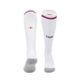 (England Home, Kids(EU 30-36)) 2024 Football Training Activewear Socks Non-slip Knee High Grip Soccer Socks for Kids Teens