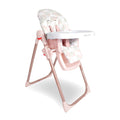 My Babiie MBHC8RG Premium Highchair - Rose Gold | 3 Recline Positions, 6 Height Settings, 5-Point Harness, 2-Part Dishwasher Tray