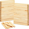 G4GADGET 100-Pack Wooden Waxing Spatulas 6 Inches – Disposable Wax Sticks for Body Hair Removal, Salon-Grade Applicators, Ideal for Warm & Hot Wax