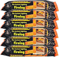 Smokeless Instant Lighting,Open Fire, Garden Chimineas 2hrs Burn, Enviromentally Frienly Fire Logs Individually Wrapped Case of 12 Logs, White