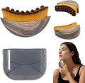 Lymphatic Drainage Brush for Face, Contour Face Brush Lymphatic Drainage Massager & Dry Brushing Tool for Daily Use, Ergonomic Design to Fit The Skin Precisely
