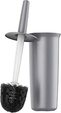 MR.SIGA Toilet Bowl Brush and Holder for Bathroom, Gray, 1 Pack