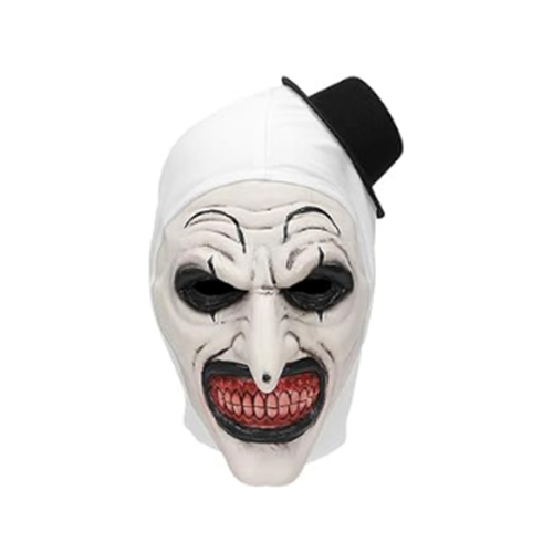Halloween Terrifier Mask Clown Scary Joker Costume