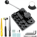 Ring Bender Tool Kit with Adjustable Dies - Precision Wire Bending for Spoon Rings, Soft Jewelry Making Copper