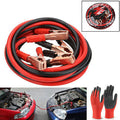 HEAVY DUTY 1000AMP CAR VAN JUMP LEADS 4 METRE BOOSTER CABLE & GLOVES