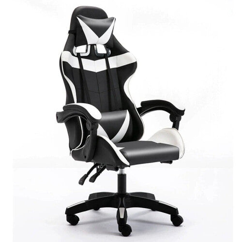 (Black & White) Ergonomic Adjustable Computer Office Desk Chair