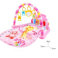 (Giraffe) Baby Music Rack Play Mat Kids Piano Keyboard Carpet Gym Crawling Activity Infant Rug Early Educational Toy for Baby Gift