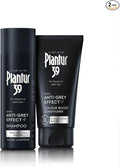 Plantur 39 Anti-Grey effect 5.6-DHI & Caffeine Set | Shampoo and Conditioner 200ml + 150 ml | Gradually Darker and Stronger Hair | Controlled concealing of grey hairs | Supports natural hair growth