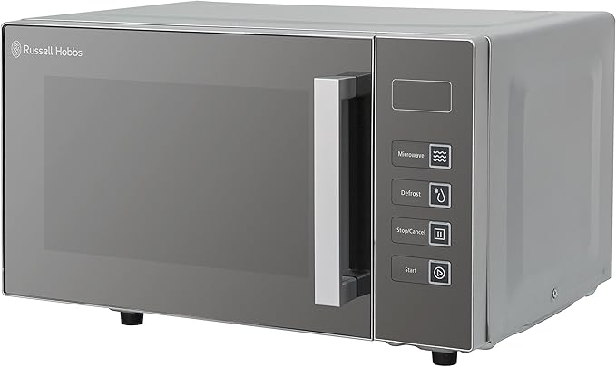 Russell Hobbs RHEM2301S 23L Easi Flatbed Digital 800w Solo Microwave Silver