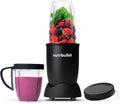 nutribullet Blender 600 Series 7 Piece Kit Black - Powerful 20,000 RPM Extractor - Blends Frozen Fruit, Nuts & Ice - 1 Tall Cup, 1 Short Cup, 1 Handled Ring & 1 Lid - Personal Smoothie Maker