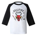 (9-10Years) Stranger Things Season 4 Kids Boys Girls Standard Hellfire Club T-shirt 3/4 Sleeve Tee Shirt Tops