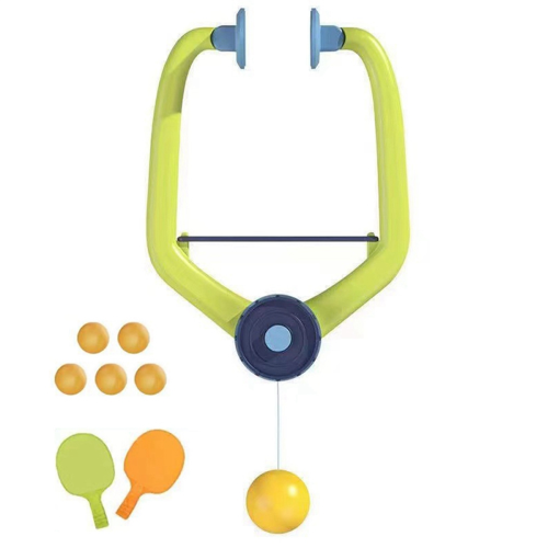 Door Pong the Door, Adjustable Doorway Game Pingpong Trainer Jam Kit