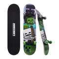 Sakar Minecraft Mob 31 inch Skateboard  9-ply Maple Deck Skate Board f