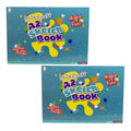 Pack of 2 Kids A2 Art & Craft Sketchbooks | White Paper Extra Large Drawing Pads