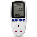 UK Plug in Electricity Power Consumption Meter Energy Monitor Watt Kwh