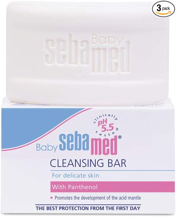 Sebamed Baby Cleansing Bar 100g - (Pack of3)