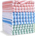 Vicloon Microfiber Cleaning Cloths, 12Pcs Super Absorbent Microfibre Cleaning Cloth，Reusable Microfiber Dish Cloths，Multipurpose Cleaning Towels for House,Kitchen, Size 30 x 30 cm