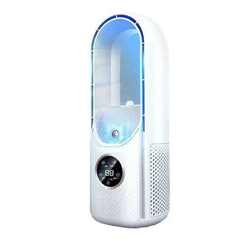 Air Cooler Air Conditioning Humidification 6 Speed Timer Fan White
