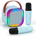 (Blue) Karaoke Machine For Kids