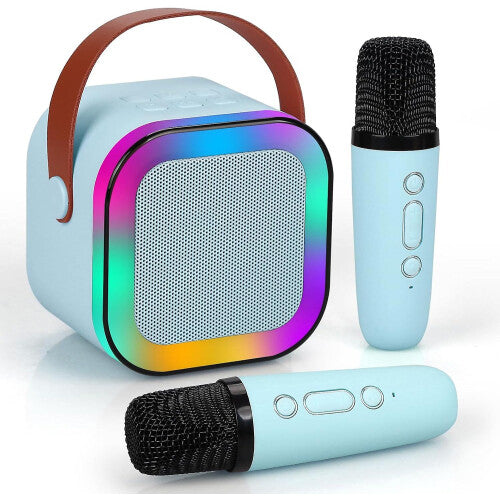 (Blue) Karaoke Machine For Kids