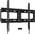 HOME VISION Heavy Duty Fixed TV Wall Bracket for Most 32-86 Inch Flat Screens, Max VESA 600X400mm up to 165lbs/75kg, Universal Slim TV Mount, Space Saving HV8601