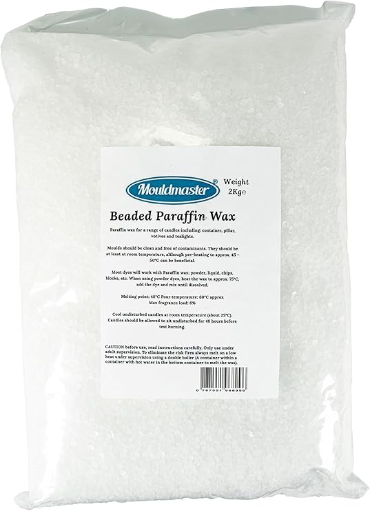 None 10154 Candle Wax 2kg Bag,White