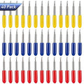 40PCS Replacement Cutting Blades Compatible for Cricut Explore Air 2Air 3MakerMaker 3Expression 20PCS Standard Blades 10PCS Fine Point Blades and
