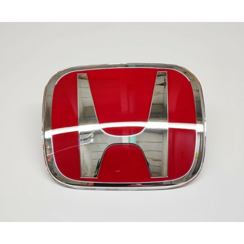 Honda Civic Type R Badge Front or Rear FN2 Red Chrome 75700-SMT-E00