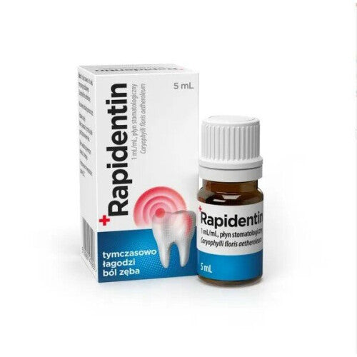 Rapidentin , dental fluid, pÅ‚yn stomatologiczny, 5 ml