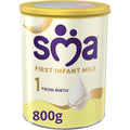 SMA First Infant Baby Milk Powder Formula , from birth , 800 g (Pack of 1)