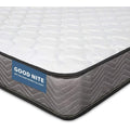 (Single (90 x 190 x 18cm)) Good Nite Single Memory Foam & Spring Mattress Quilted, Hypoallergenic, Breathable Design with Lumbar Support