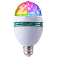 RGB 3W Crystal Ball Rotating Stage LED Light Bulbs Disco Club Party Bulb Lamps