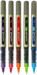 uni-Ball EYE UB-157E Fine Liquid Ink Rollerball Pen - Tropical Set - Pack of 5