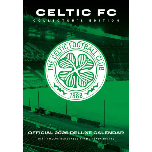 CELTIC FC 2026 A3 DELUXE CALENDAR