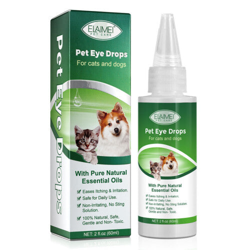 1PCS Dog Cat Conjunctivitis Eye Drops,lacrimal Conjunctivitis Red Swelling Anti Inflammatory Bactericidal