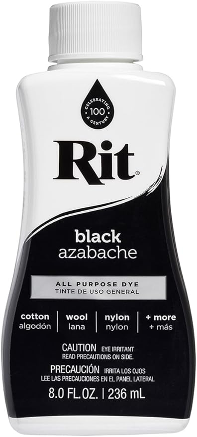 Rit All Purpose Liquid Dye Black 236ml
