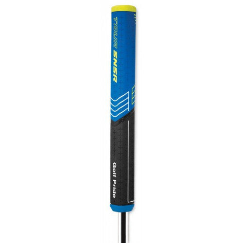 (104cc) Golf Pride Tour SNSR Straight Golf Putter Grip Black/Blue