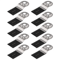 10-Piece Bi-Metal Oscillating Saw Blades Set | Universal Fit for Fein, Bosch, Milwaukee, Makita, Metabo, Hitachi | Durable, Precise Cuts