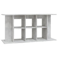 (concrete grey, 120 x 40 x 60 cm) vidaXL Aquarium Stand Fish Tank Stand Cabinet Aquarium Base Engineered Wood