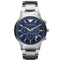 Emporio Armani AR2448 Silver Steel Chronograph Men's Watch