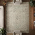 Machine Washable Rug, 240x330cm, 75% Recycled Cotton, Short Pile, Non-Slip Backing, Non-Shedding, Suitable for Living Room, Bedroom, Kitchen, Hallway, Office, Antique Sand