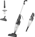 Amazon Basics 2-in-1 Corded Upright Vacuum Cleaner, ECO Motor, HEPA filtration, Lightweight Stick, Black