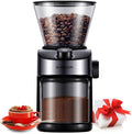 SHARDOR Coffee Grinder Burr Electric, 25 Precise Grind Setting, 40-Second Adjustable Timer, Chamber Cleaning Button, Designed for Espresso, Drip Coffee, and French Press, Black
