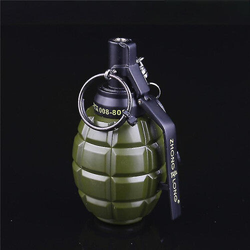 (808) Creative And Popular Metal 808 Soviet Pka Grenade Large Simulation Military Grenade Prop Model Windproof Lighter
