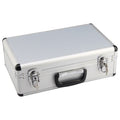 Large Hard Aluminium Flight Case Foam Lockable Tool Camera Gun Storage
