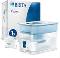 BRITA Flow XXL Water Filter Tank (8.2L) incl. 1x MAXTRA PRO Pure Performance cartridge - fridge-fitting dispenser for families and offices - now in sustainable Smart Box packaging